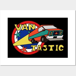 Vintage Van Design Posters and Art